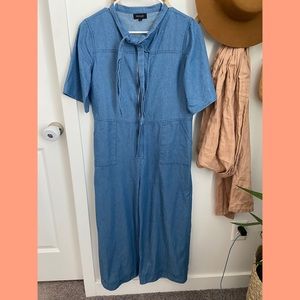 Roolee denim flight suit